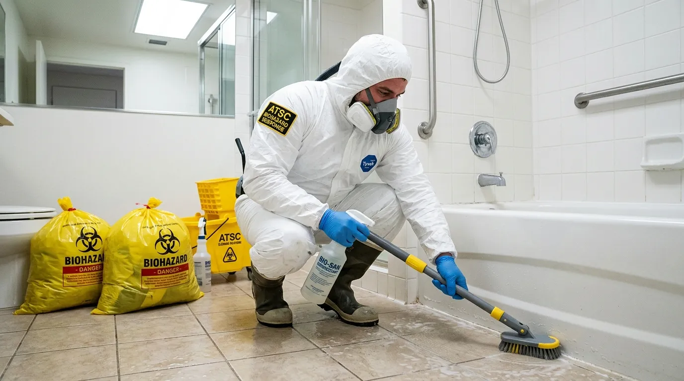 Decontamination equipment deployed for Blood Cleanup in Allendale